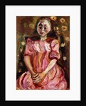 The Little Girl in Pink; La Petite Fille en Rose, 1923-1924 by Chaim Soutine