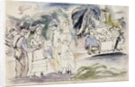 In Florida; En Floride, c.1917 by Jules Pascin