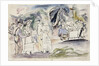 In Florida; En Floride, c.1917 by Jules Pascin