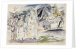 In Florida; En Floride, c.1917 by Jules Pascin