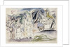 In Florida; En Floride, c.1917 by Jules Pascin