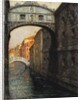 Venice - the Bridge of Sighs; Venise - Le Pont des Soupirs, 1914 by Henri Eugene Augustin Le Sidaner