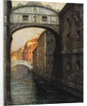 Venice - the Bridge of Sighs; Venise - Le Pont des Soupirs, 1914 by Henri Eugene Augustin Le Sidaner