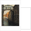 Venice - the Bridge of Sighs; Venise - Le Pont des Soupirs, 1914 by Henri Eugene Augustin Le Sidaner