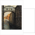 Venice - the Bridge of Sighs; Venise - Le Pont des Soupirs, 1914 by Henri Eugene Augustin Le Sidaner