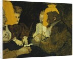 Game of Cards; Jeu de cartes, 1898 by Edouard Vuillard