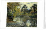 The Pond at Montfoucault; L'Etang de Montfoucault, 1874 by Camille Pissarro