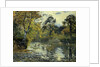 The Pond at Montfoucault; L'Etang de Montfoucault, 1874 by Camille Pissarro