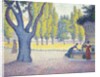 The Fountain des Lices in St, 1895 by Paul Signac