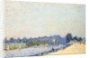 The Road to Hampton Court by Alfred Sisley