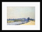 The Road to Hampton Court by Alfred Sisley