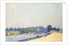The Road to Hampton Court by Alfred Sisley