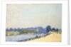 The Road to Hampton Court by Alfred Sisley