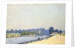 The Road to Hampton Court by Alfred Sisley