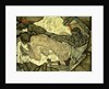 Lovers; Liebespaar, 1914 by Egon Schiele