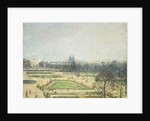 The Tuileries Ponds, Mist; Le Bassin des Tuileries, Brume, 1900 by Camille Pissarro