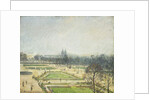 The Tuileries Ponds, Mist; Le Bassin des Tuileries, Brume, 1900 by Camille Pissarro