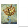 Gladioli in Blue Vase; Glaieuls au Vase Bleu, 1884 by Pierre Auguste Renoir