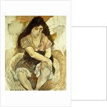 Young Woman Sitting; Jeune Fille Assise, 1921 by Jules Pascin