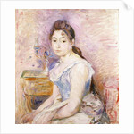 Young Woman in a Blue Corset; Jeune Fille au Corset Bleu, 1891 by Berthe Morisot