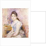 Young Woman in a Blue Corset; Jeune Fille au Corset Bleu, 1891 by Berthe Morisot