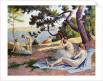 Bathers at Saint Tropez; Baigneuses a Saint-Tropez, 1892 by Maximilien Luce