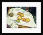 Still-life with Apples; Nature Mort au Pommes, 1896 by Armand Seguin
