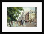 Street Scene in Paris; Scene de Rue a Paris, 1935-37 by Maximilien Luce