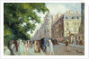 Street Scene in Paris; Scene de Rue a Paris, 1935-37 by Maximilien Luce