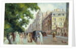 Street Scene in Paris; Scene de Rue a Paris, 1935-37 by Maximilien Luce