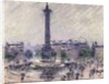 Paris, Place de la Bastille, c.1922 by Gustave Loiseau