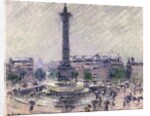 Paris, Place de la Bastille, c.1922 by Gustave Loiseau