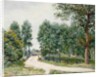 The Saint-Mammes Path, Morning; Le Chemin de Saint-Mammes, le Matin, 1890 by Alfred Sisley