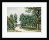 The Saint-Mammes Path, Morning; Le Chemin de Saint-Mammes, le Matin, 1890 by Alfred Sisley