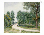 The Saint-Mammes Path, Morning; Le Chemin de Saint-Mammes, le Matin, 1890 by Alfred Sisley