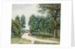 The Saint-Mammes Path, Morning; Le Chemin de Saint-Mammes, le Matin, 1890 by Alfred Sisley