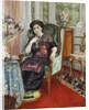 A Woman Sitting in a Chair; Femme Assis dans un Fauteuil, 1911 by Henri Lebasque