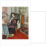 A Woman Sitting in a Chair; Femme Assis dans un Fauteuil, 1911 by Henri Lebasque