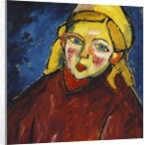 Child with Blue Eyes; Kind mit Blauen Augen, 1912 by Alexej von Jawlensky