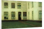 Corner of the Beguines Houses; Coin de Beguinage, 1898 by Henri Eugene Augustin Le Sidaner