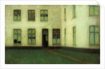 Corner of the Beguines Houses; Coin de Beguinage, 1898 by Henri Eugene Augustin Le Sidaner