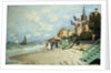 The Beach at Trouville; La Plage a Trouville, 1870 by Claude Monet