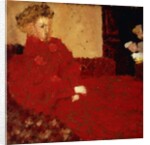 Woman in Red, Sitting; Femme en Rouge Assise, c.1892 by Edouard Vuillard
