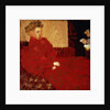 Woman in Red, Sitting; Femme en Rouge Assise, c.1892 by Edouard Vuillard