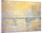 Charing Cross Bridge, Fog; Charing Cross Bridge, Brouillard, 1902 by Claude Monet