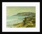 The Cliffs at Sainte-Adresse; La Falaise de Saint Adresse, 1873 by Claude Monet