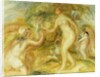 Sketch of the Judgement of Paris; Esquisse de Jugement de Paris, 1913 by Pierre Auguste Renoir
