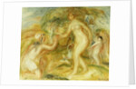 Sketch of the Judgement of Paris; Esquisse de Jugement de Paris, 1913 by Pierre Auguste Renoir