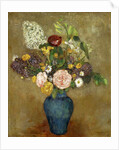 Vase of Flowers; Vase de Fleurs, by Odilon Redon