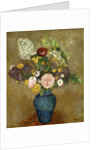 Vase of Flowers; Vase de Fleurs, by Odilon Redon